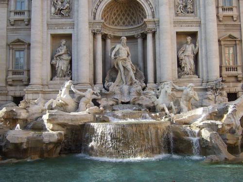罗马许愿池“幸福喷泉”
