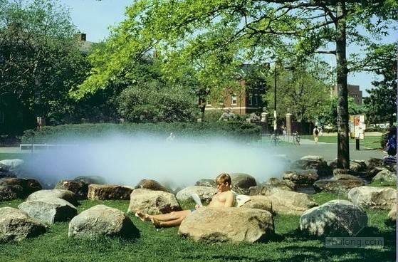哈弗大学唐纳喷泉，极简主义！