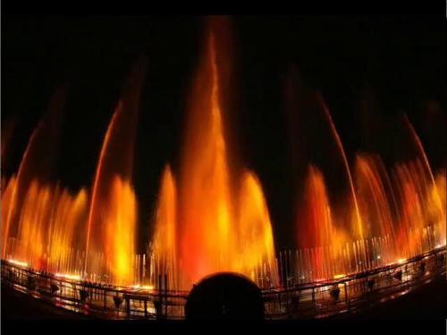 格兰哈芬音乐喷泉