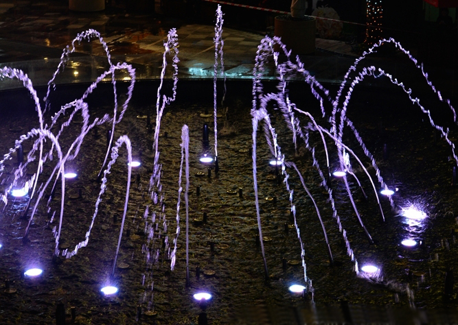 福州最大音乐喷泉—泰禾广场音乐喷泉
